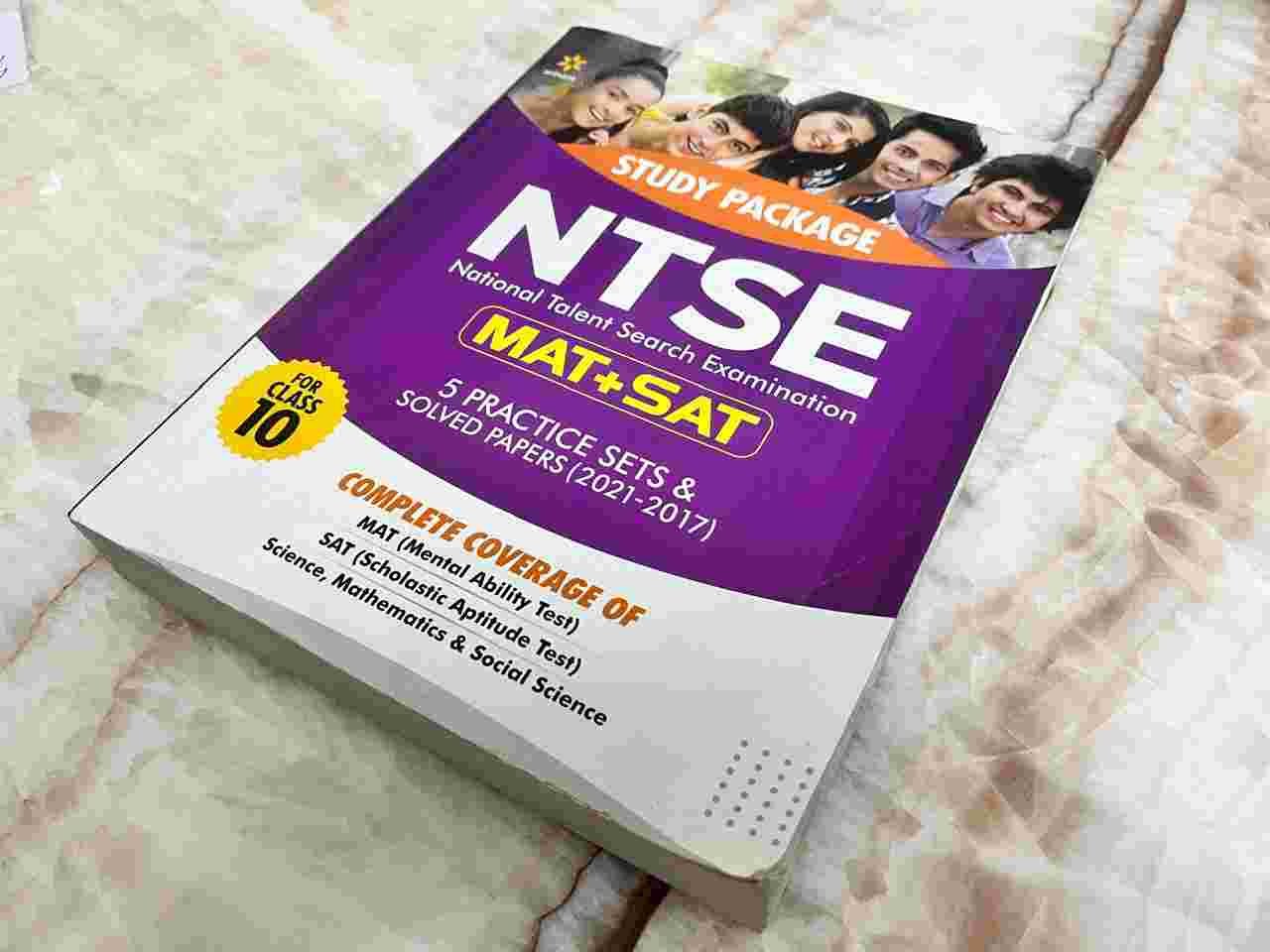 NTSE Arihant COMPLETE GUIDE (MAT+SAT) with QPs
